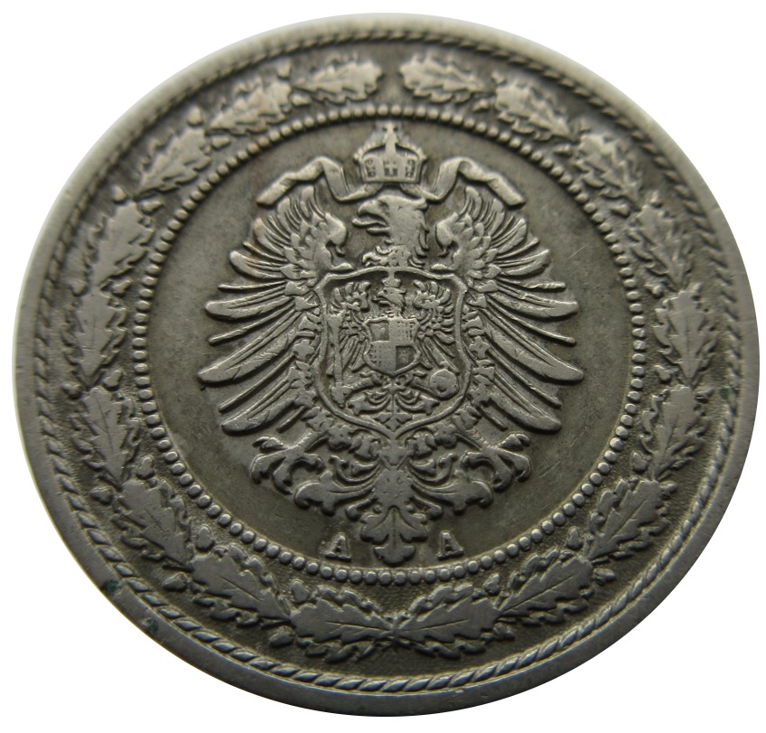 Germany-20-Pfennigs-1887-A---What-Grade-?