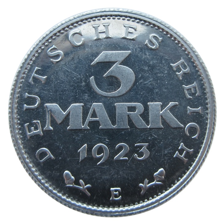 Germany-3-Mark-1923-E---Proof-Or-Not-?
