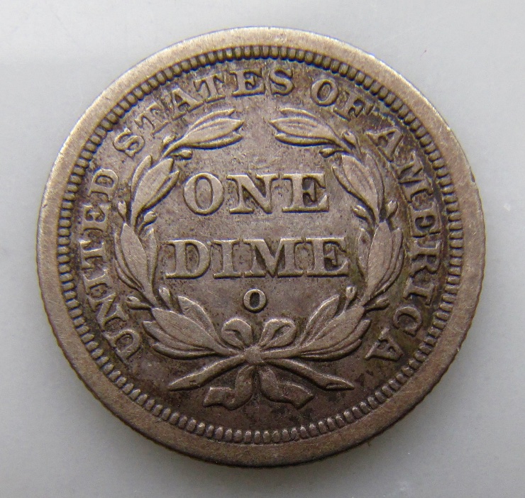 1843-O-Seated-Liberty-Dime
