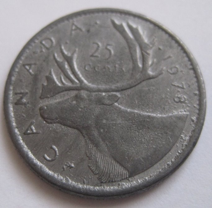 1978-Canada-25c-Quarter-That-Appears-To-Be-Silver