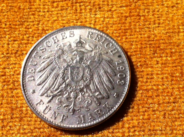 1903-Hamburg-J-Funf-State-Coin