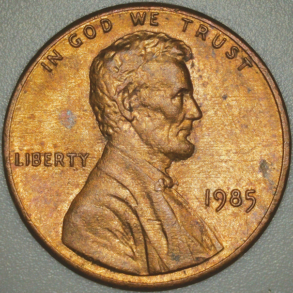 1985-P-Lincoln-Memorial-Cent-BIE