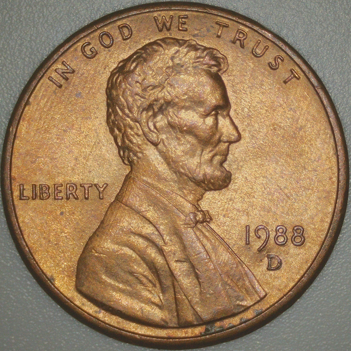 1988-D-Lincoln-Cent-Damaged-Mint-Mark-Punch-#1