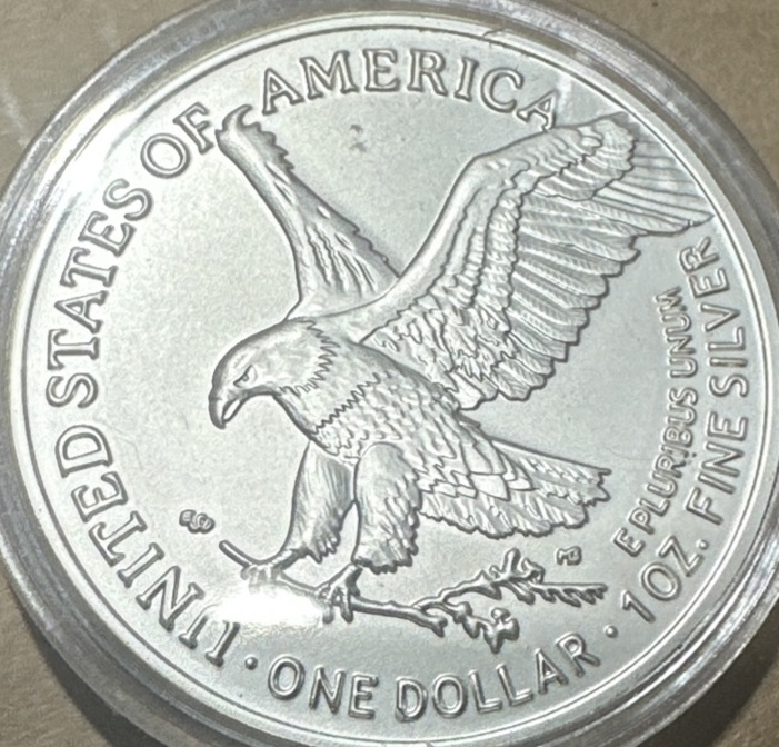 2024-Silver-Eagle-,-Recently-Purchased-And-Believed-To-Be-A-Fake
