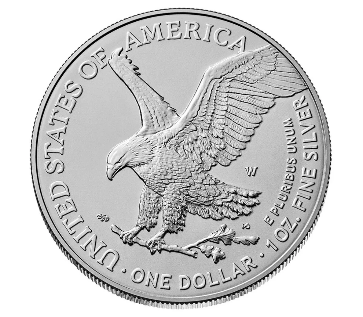 2013-W-Enhanced-Uncirculated-Silver-Eagle,-Analyzing-The-Design.