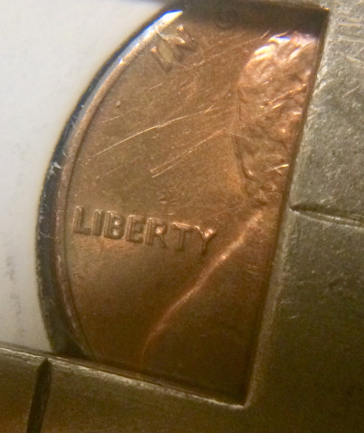 Found-A-1979-Penny-No-Mint-Mark-W/-Doubling-On-Liberty-And-Lincoln�s-Head