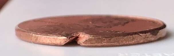 2018-Shield-Cent-Defective-Planchet-Rolling-Induced-Fissure,-Ragged-Clip,-Or-Fissure