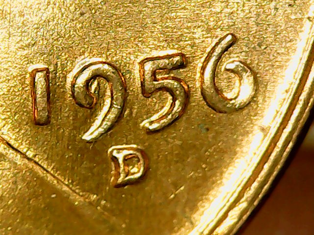 1956-D-Penny-W/-Doubled-9