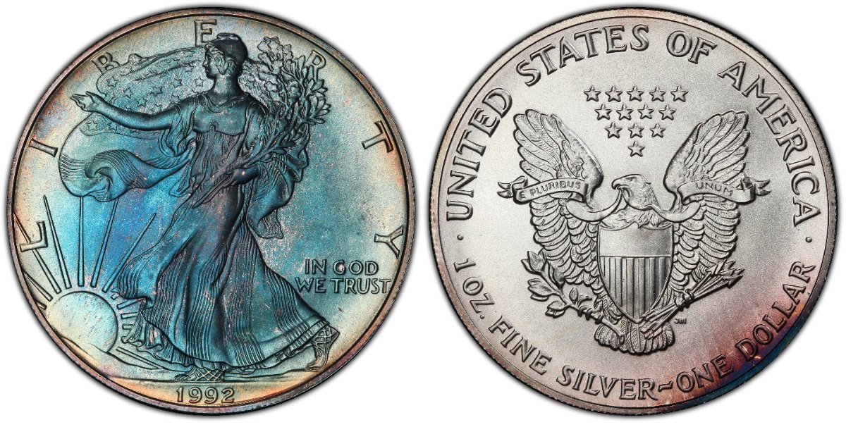 3-Beautifully-Toned-Silver-Eagles-For-Your-Friday.