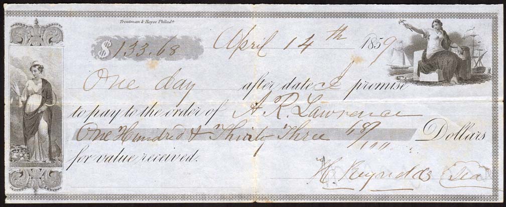 19th-Century-Promissory-Notes