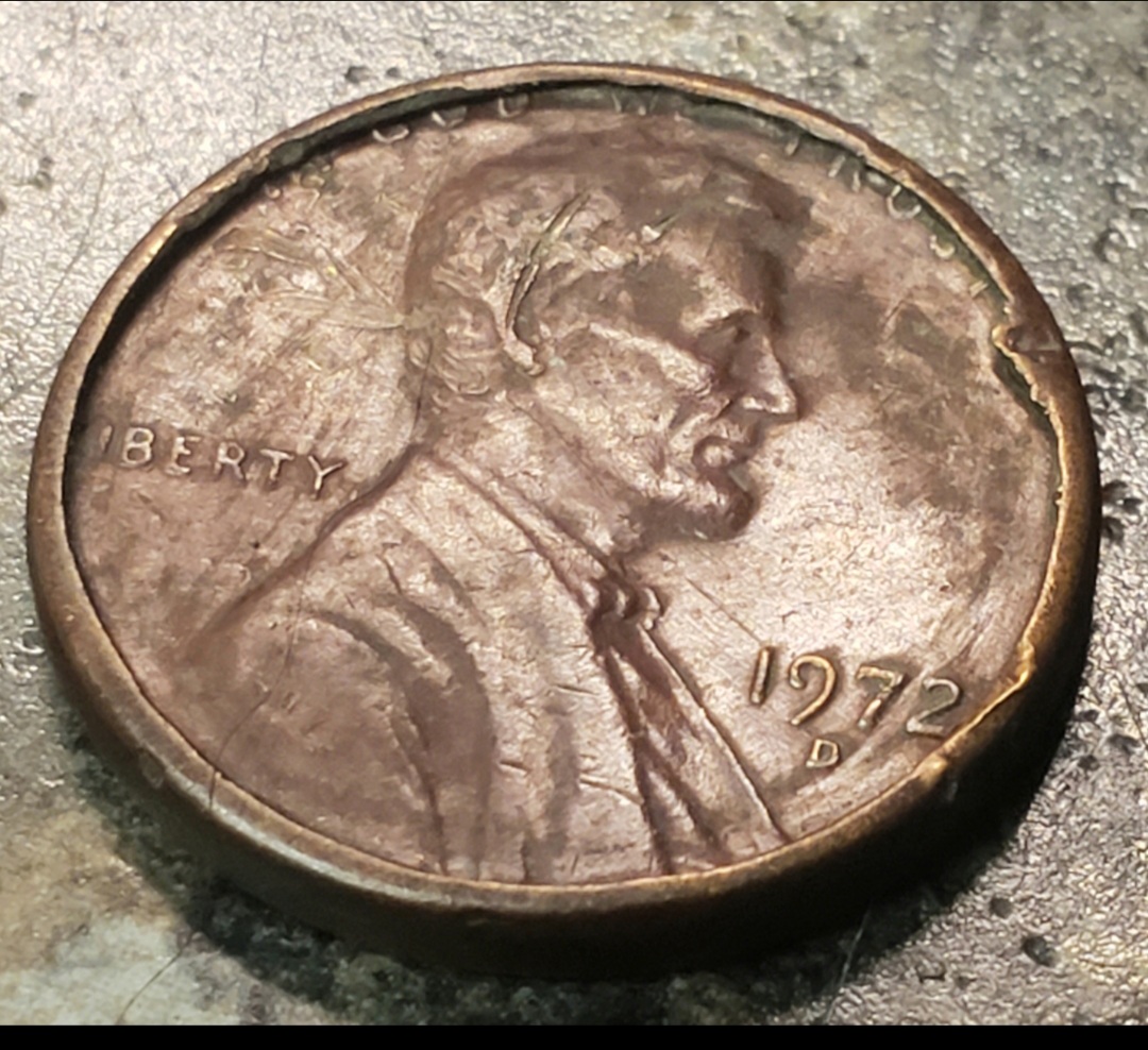 1972-D-Cent---Serious-Rim-Damage