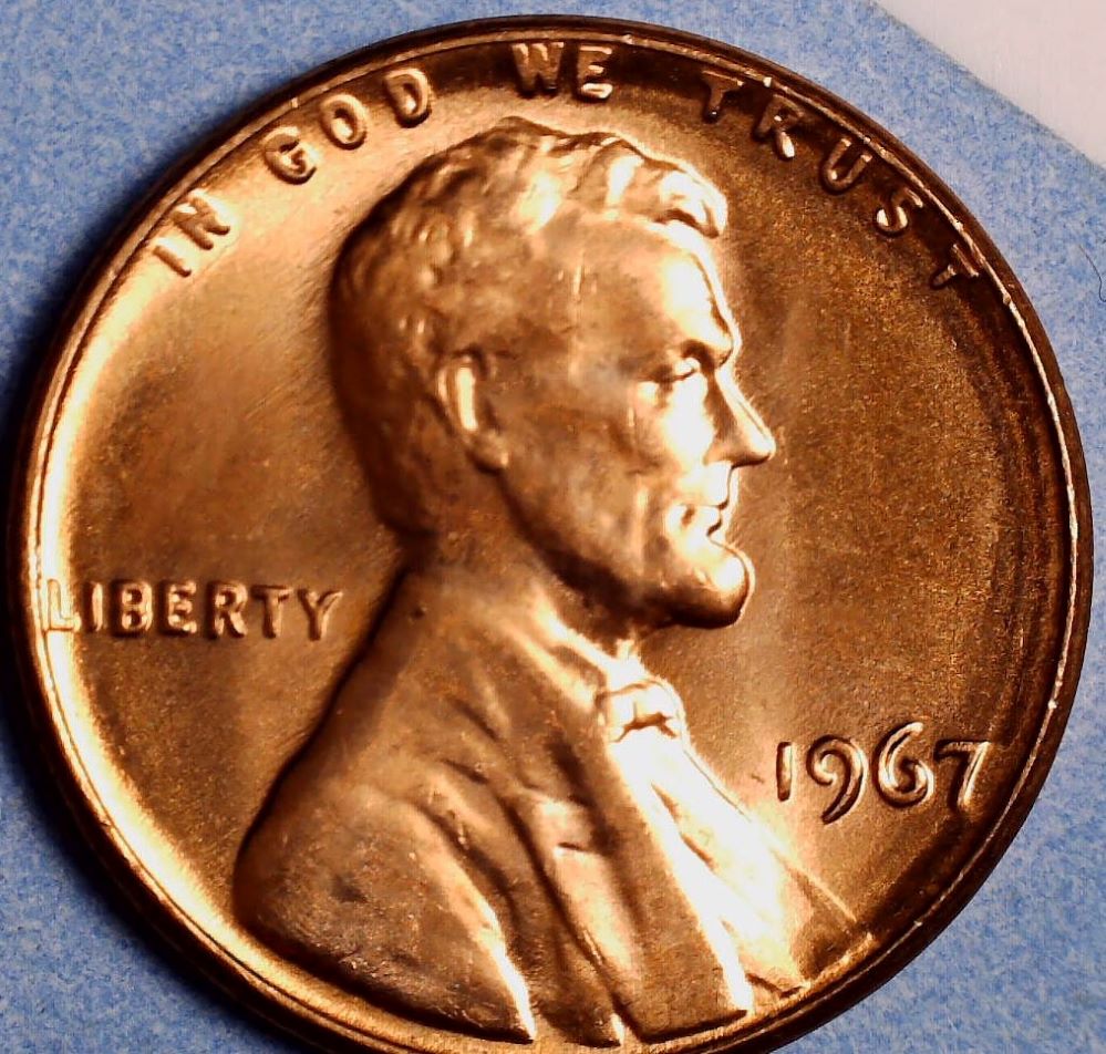 1967-Lincoln-Can't-Seem-To-Tell-SMS-Coins-Whole-Roll-Of-Them?