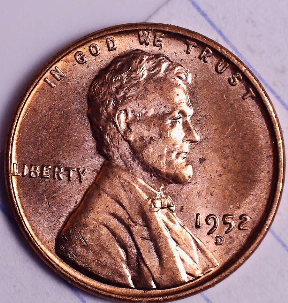 1952-D-Lincoln-Cent-Some-Type-Of-RPM-Curious-Possible-D/S