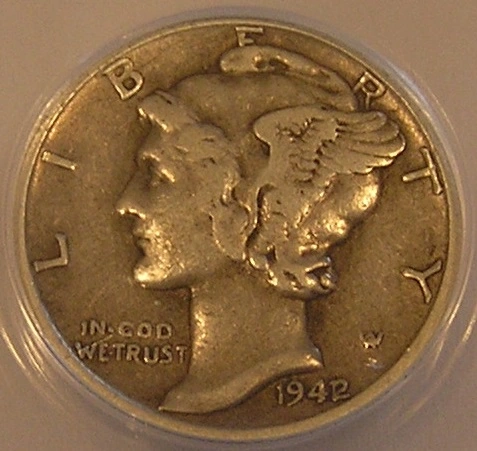 1942/41-Mercury-Dime-To-ANACS
