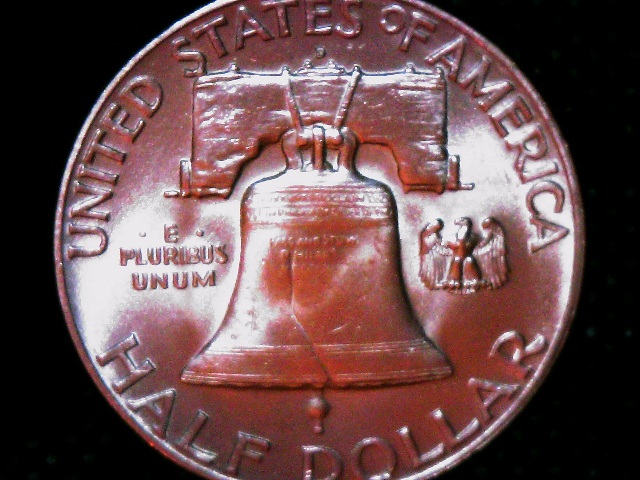 1949-D-Franklin-Half-Dollar-With-Die-Cracks-And-One-Without