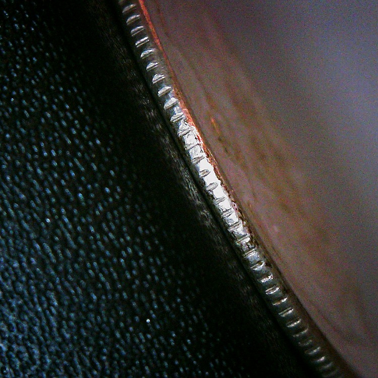 Silver-Quarter-Unknown-Date,-Struck-On-A-Tapered-Planchet,-5.45gms