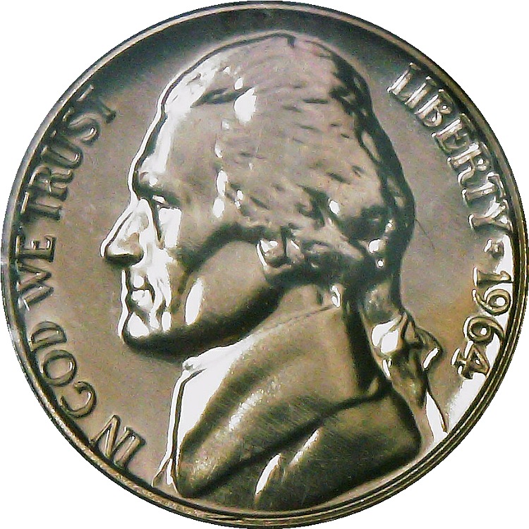1964-Proof-Nickel-FS-801-In-Set.