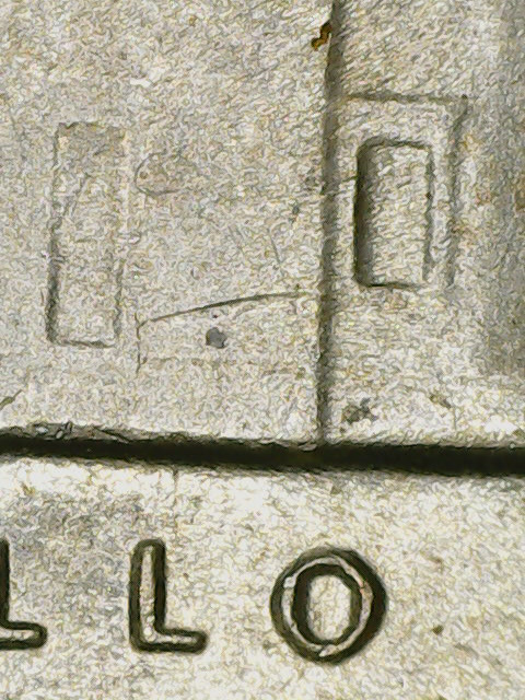 1951-D-Speared-Jefferson-Nickel-Die-Gouge