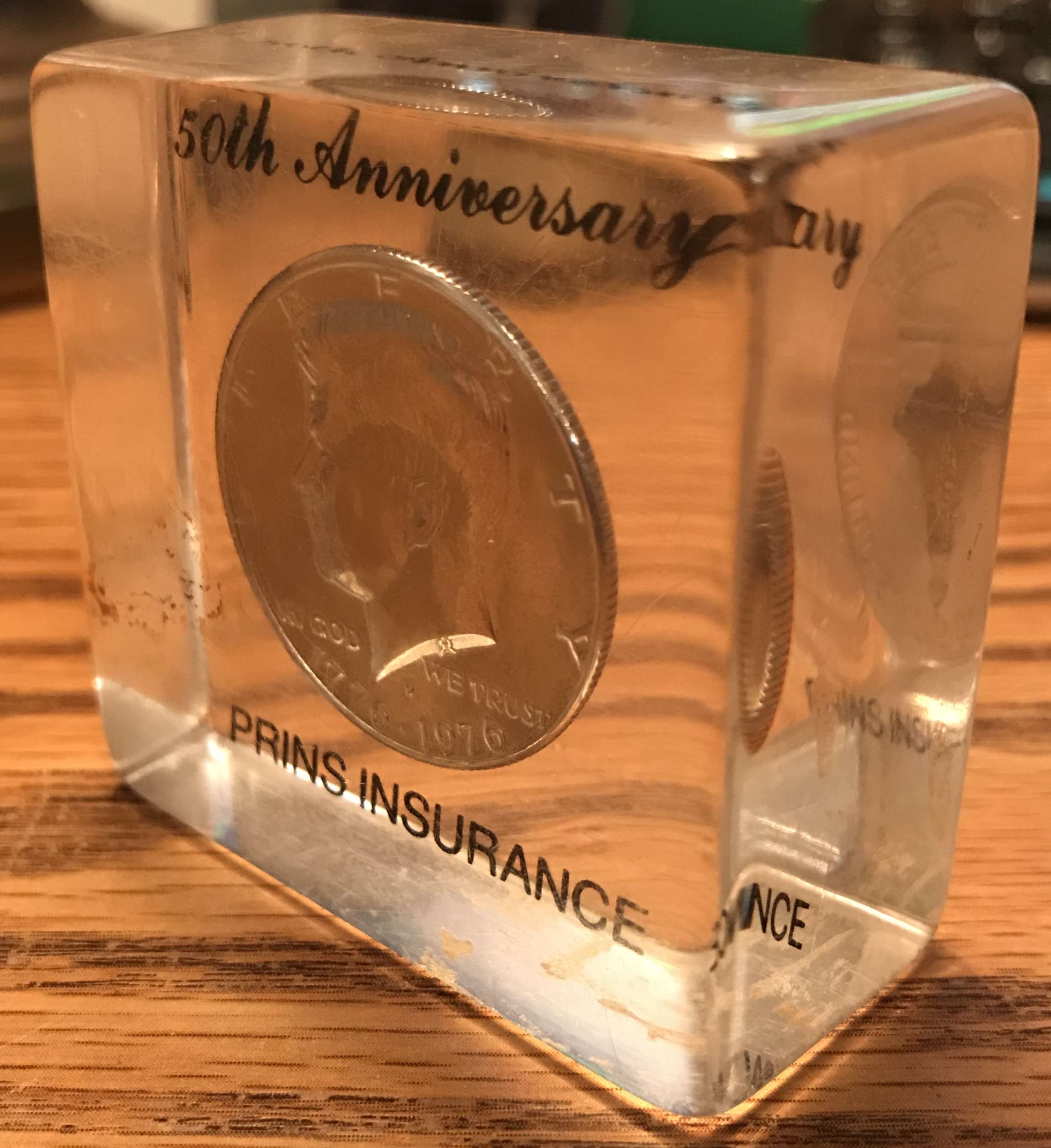 Protected-1776-1976---50th-Anniversary-Prins-Insurance---Half-Dollar?-Rare?