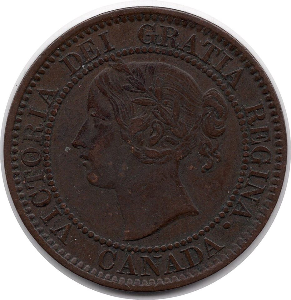 1858-Canada-One-Cent