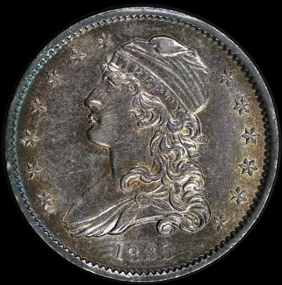 1835-25c-Removed-From-PCGS-AU-58-Holder