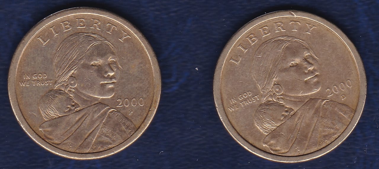 One-Dollar-Sacagawea-2000-P-And-D