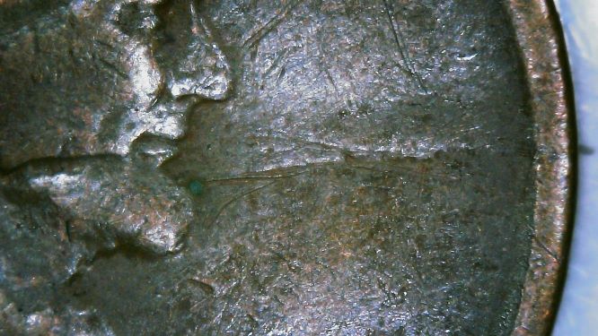 Need-Help.-1918-Penny.--Damaged-Or-Error.-Much-Appreciated.
