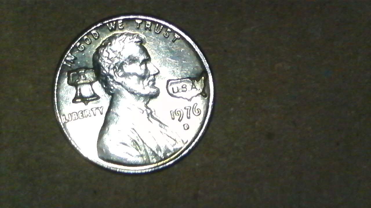 1976--Silver-Plated-Penny-Commemorative