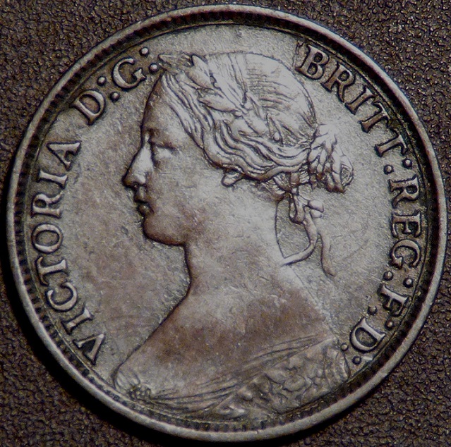 1864-Nova-Scotia-1/2-Cent-Looking-For-A-Grade