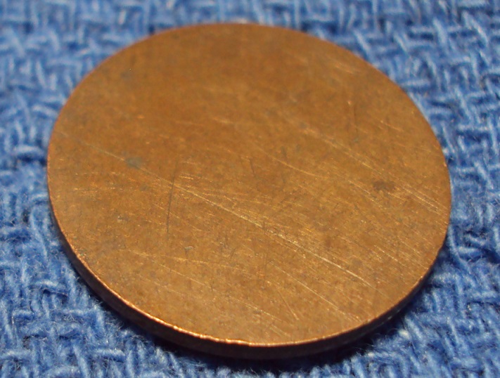 Copper-Blank-Planchet-Found-In-Bank-Cent-Roll