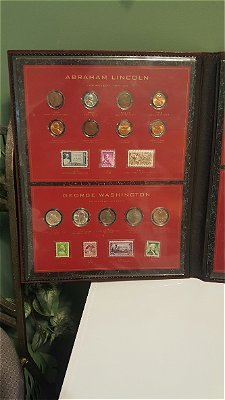 Any-Info-On-This-Presidential-Coin-And-Stamp-Portfolio-Would-Be-Appreciated