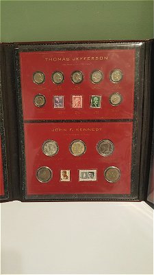 Any-Info-On-This-Presidential-Coin-And-Stamp-Portfolio-Would-Be-Appreciated