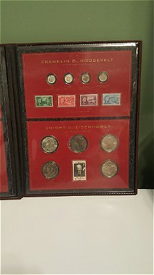 Any-Info-On-This-Presidential-Coin-And-Stamp-Portfolio-Would-Be-Appreciated
