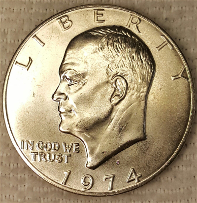 1974-S-Eisenhower--Dollar-DDO/Ddr