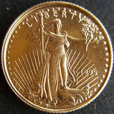1995-$5-Gold-Eagle-For-Grading