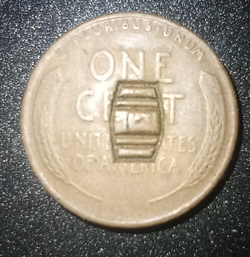 Defaced-1930-Penny-One-Off?