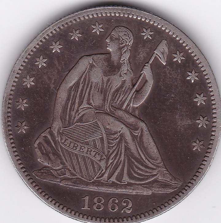 1862-Liberty-Seated-Half-Dollar---Real-Or-Fake?