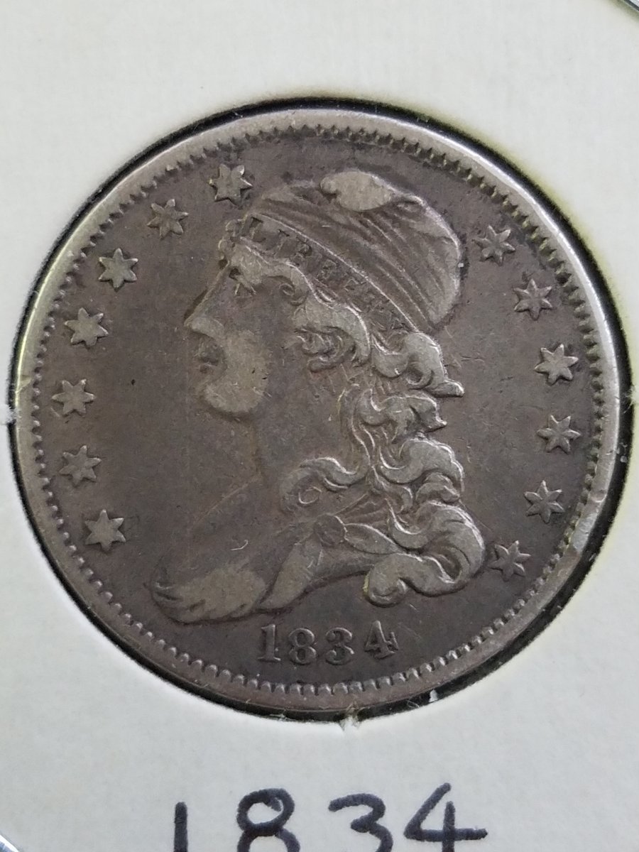 1834-Capped-Bust-Quarter?-No-Dot?