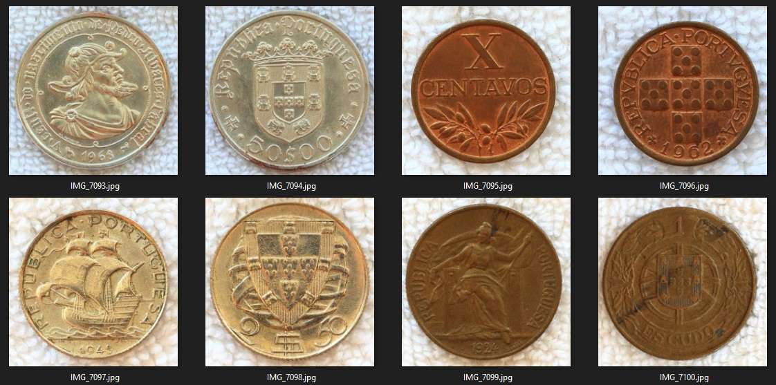 A-Collection-Of-Coins-From-Portugal