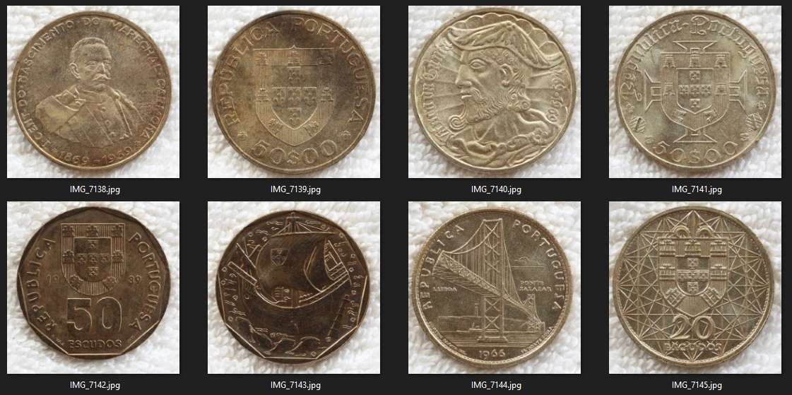A-Collection-Of-Coins-From-Portugal