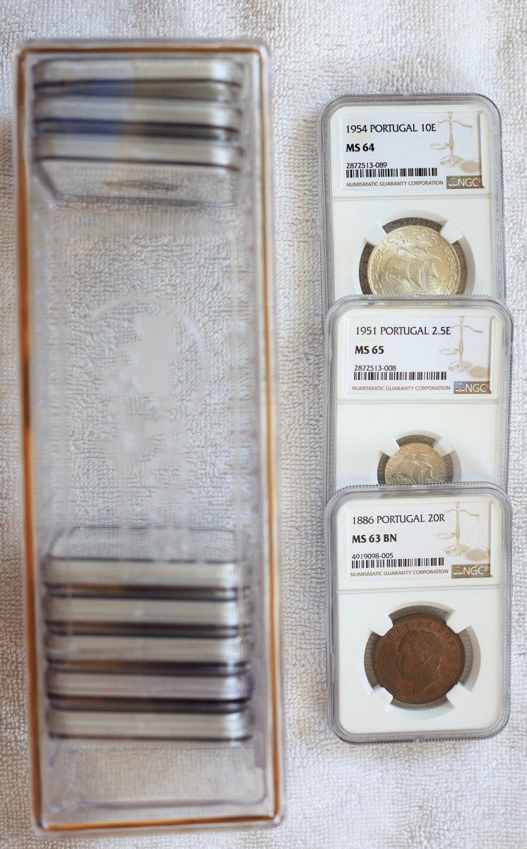 A-Collection-Of-Coins-From-Portugal