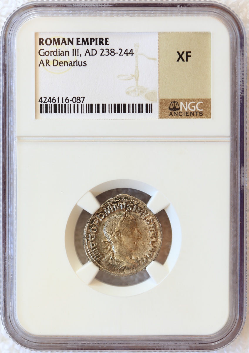 First-Ancient---Gordian-III---Ad-238-244---AR-Denarious