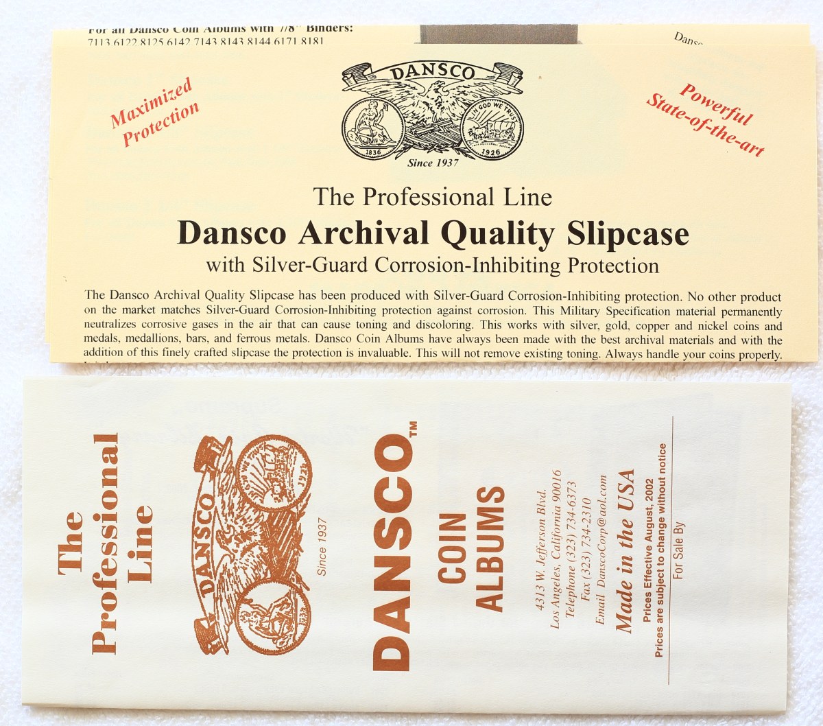 Started-A-Dansco-7172---1878-To-1999-Dollar-Date-Set