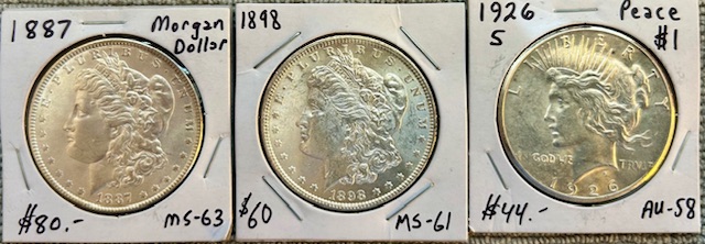 Started-A-Dansco-7172---1878-To-1999-Dollar-Date-Set