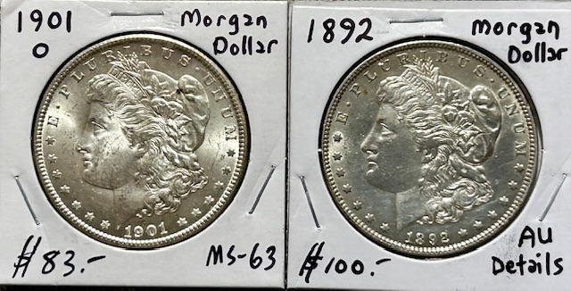 Started-A-Dansco-7172---1878-To-1999-Dollar-Date-Set