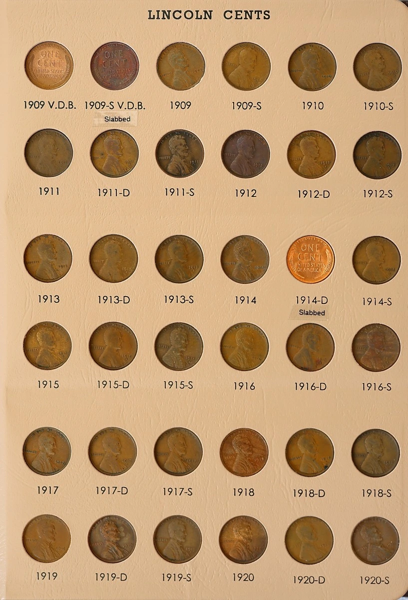 My-Collection-Of-Lincoln-Cents
