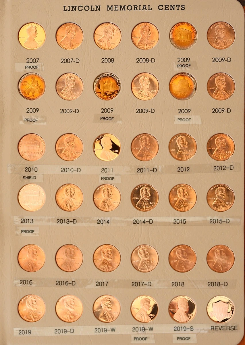 My-Collection-Of-Lincoln-Cents