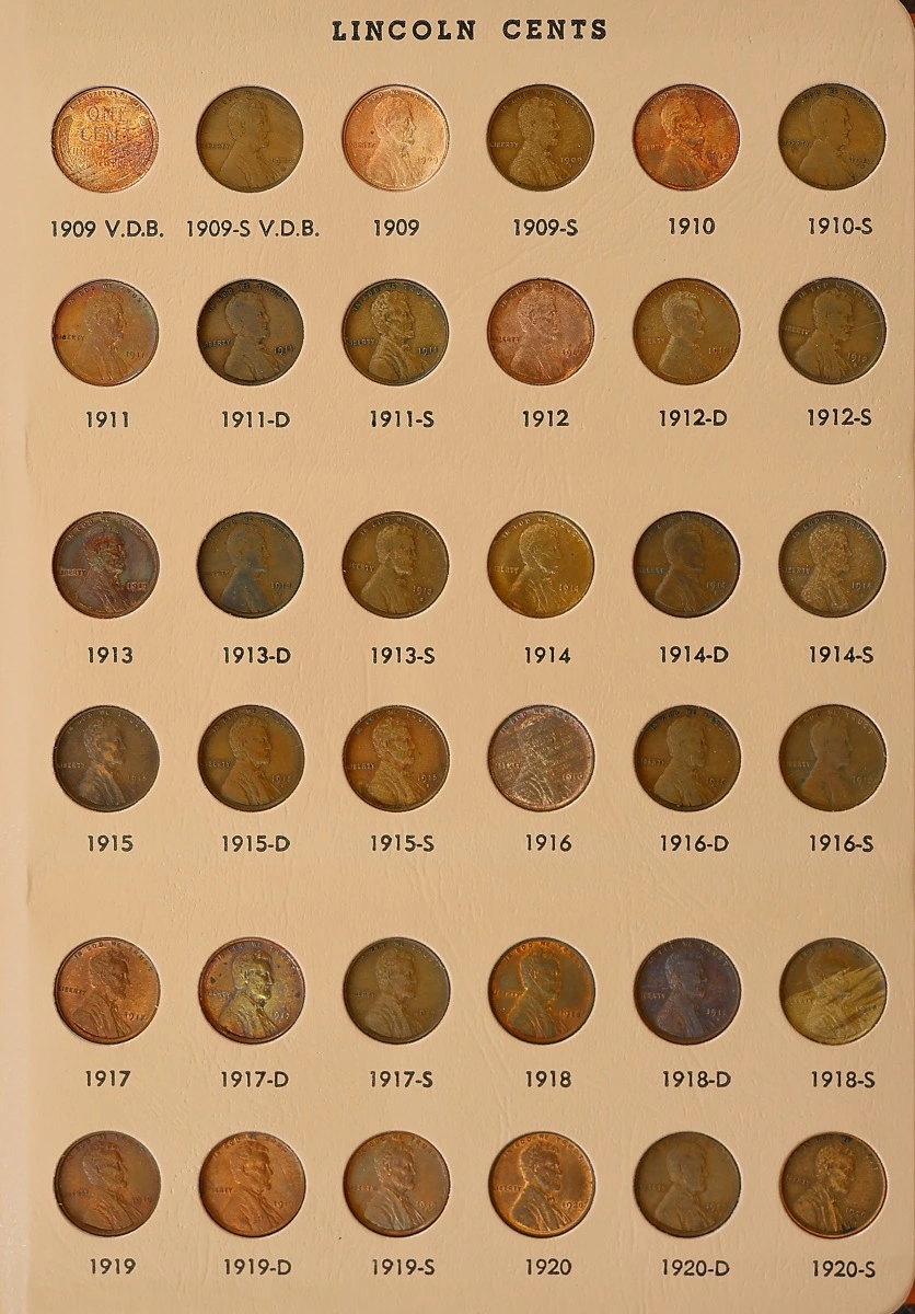 My-Collection-Of-Lincoln-Cents
