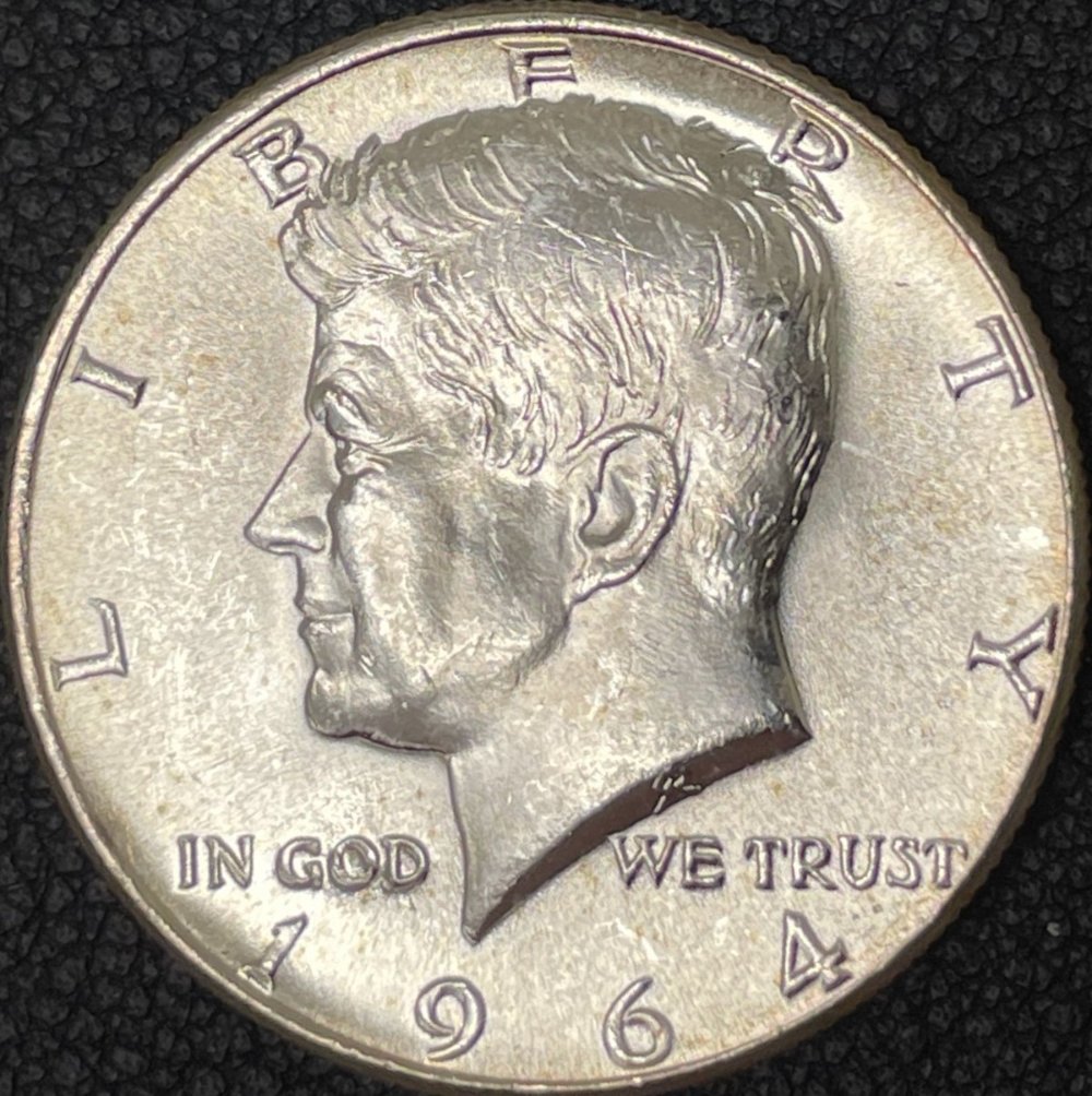 '64-Kennedy-Half-With-Interesting-Reverse-Toning