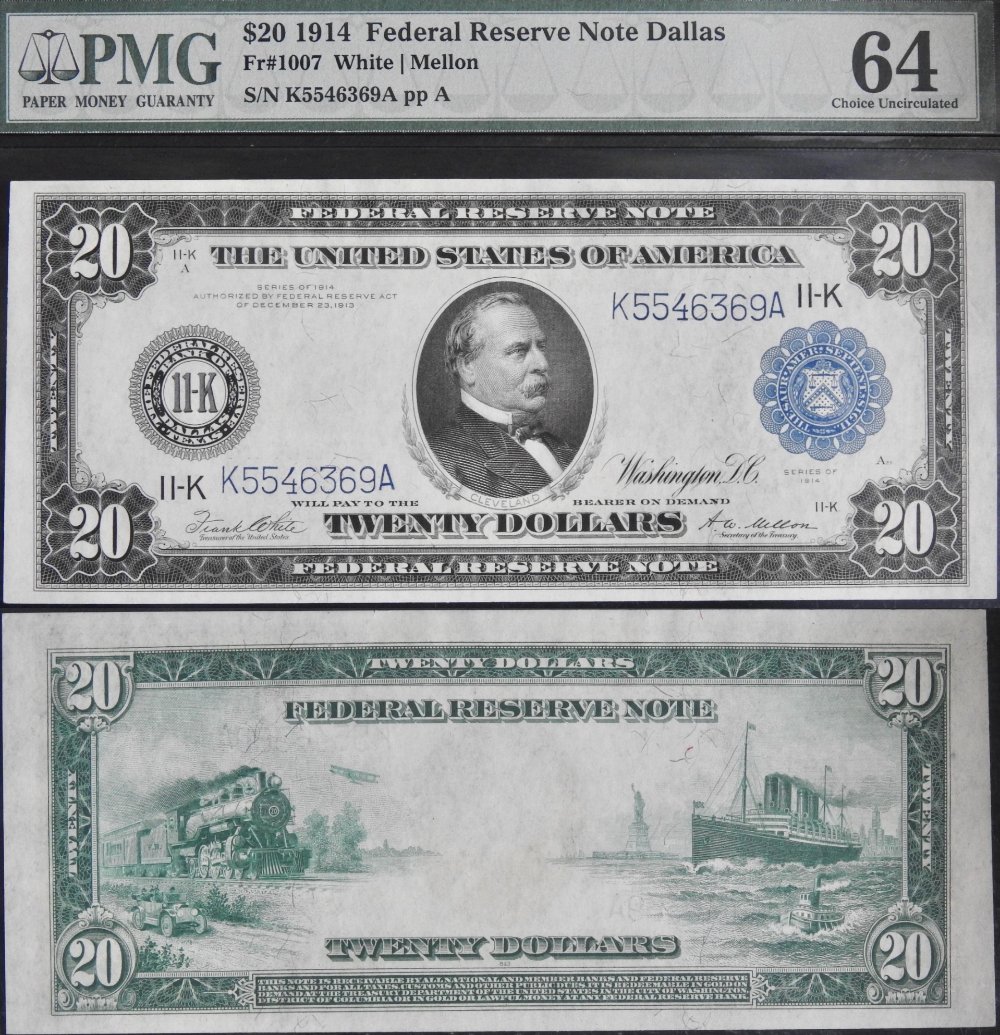 1914-Series-Blue-Seal-Federal-Reserve-Notes
